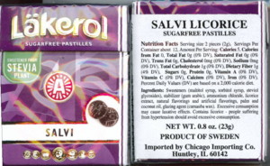 Lakerol (Lkerol) Box- Sugar Free Salvi